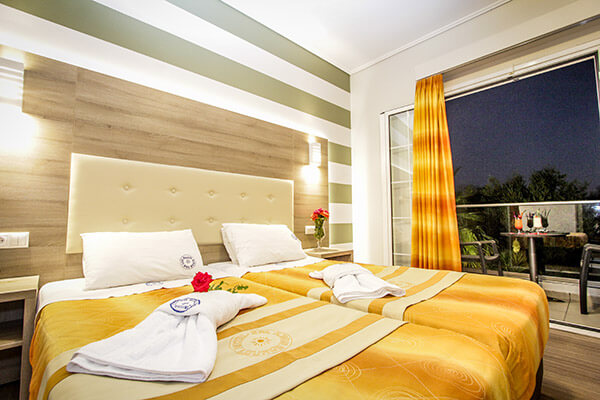 louros beach hotel spa suites room